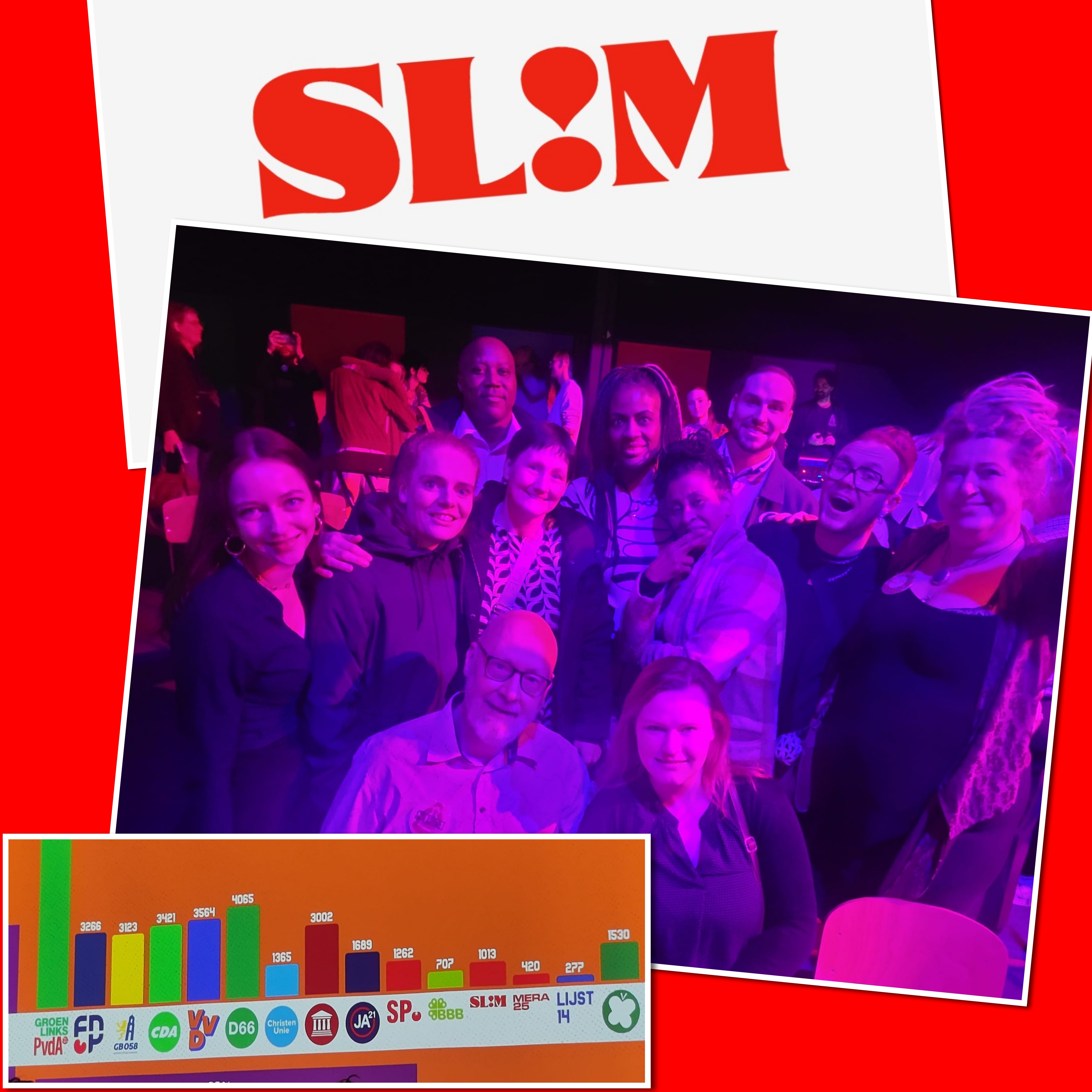 We hebben een plek in de Gemeenteraad!.🎊